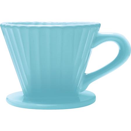 Lotus Ceramic Coffee Dripper Aqua