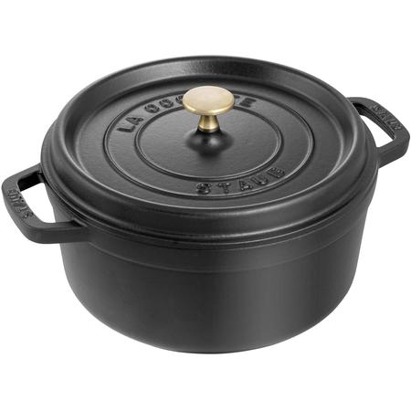 Staub Cast-Iron Oven 4-qt. Matte Black