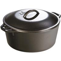 Lodge Logic Cast-Iron Dutch Oven 5-qt.