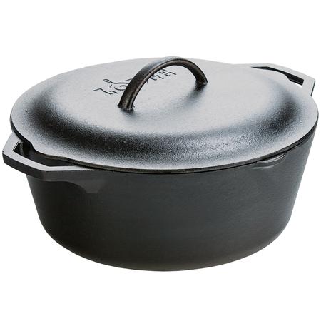 Lodge Logic Cast-Iron Dutch Oven 7-qt.