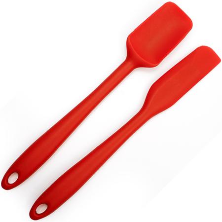 Silicone Mini Spatulas Set/2 Red