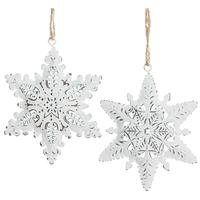 Metal Snowflake Ornaments