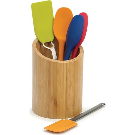 Bamboo Utensil Crock