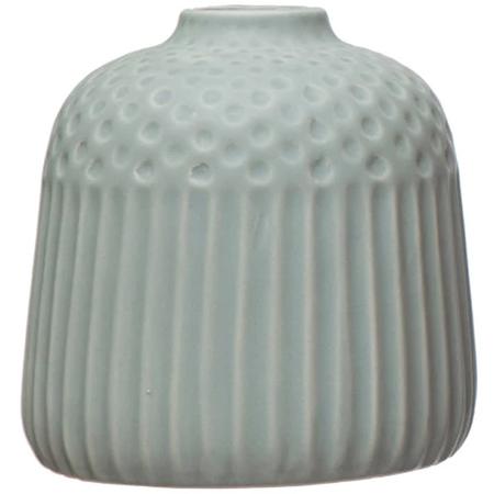 Matte-Finish  Ceramic Vase Sky
