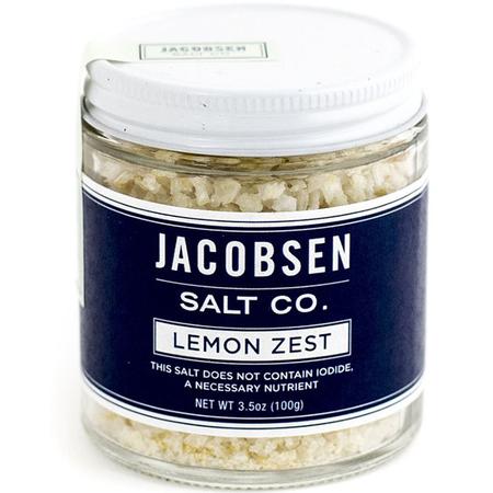 Jacobsen Salt Infused Lemon Zest Sea Salt