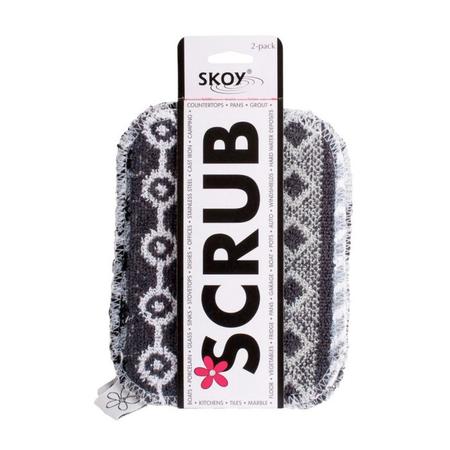 Skoy Scrubbers Set/2 Black & White