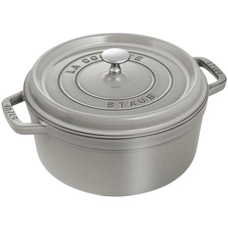 Staub Cast-Iron Oven 4-qt. Graphite Grey