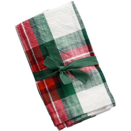 Festive Plaid Napkin