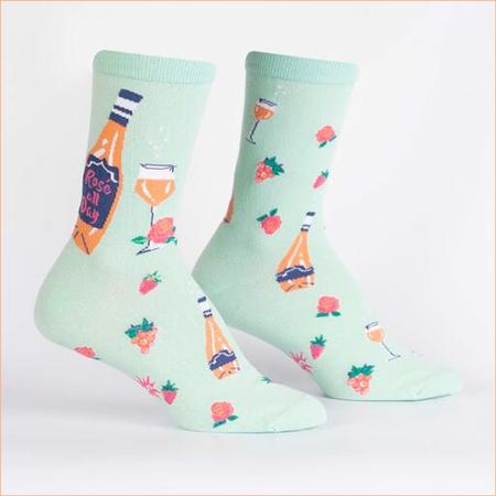 Women's Crew Socks Rose All Day