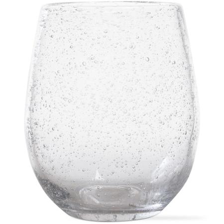 Bubble Glass Stemless Wine