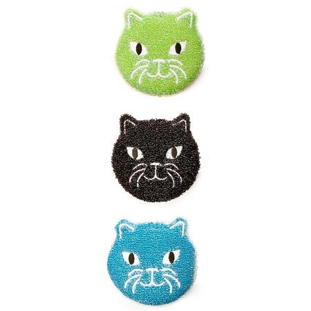 Cat Scrub Sponges Set/3