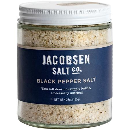 Jacobsen Salt Black Pepper Infused Sea Salt