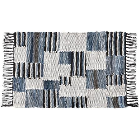 Denim Patchwork Chindi Rug