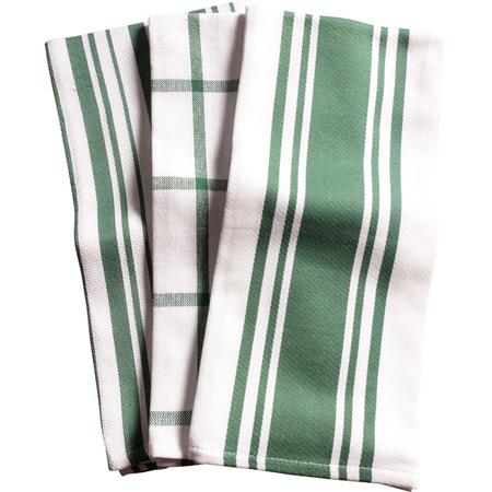 Pantry Dishtowels Set/3 Green