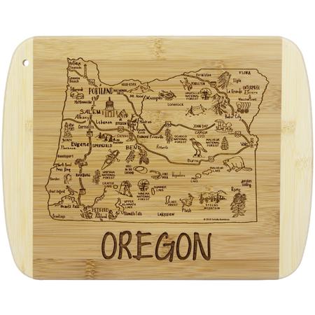 Slice Of Oregon Serving Board