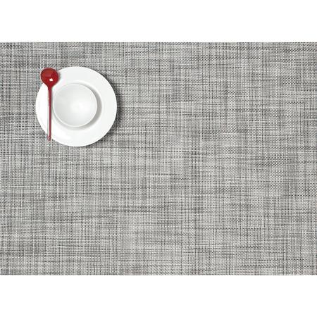 Mini-Basketweave All-Weather Placemat Gravel