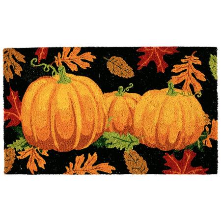 Pumpkin Trio Doormat