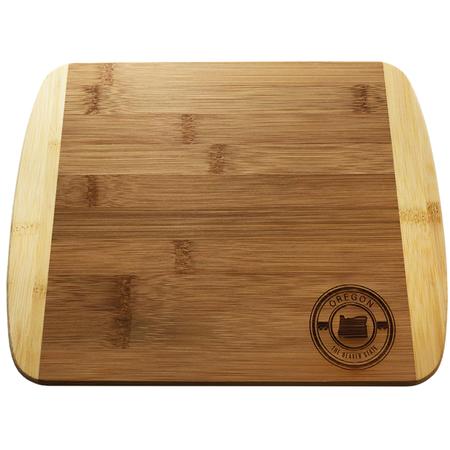 Oregon State Stamp Bamboo Board