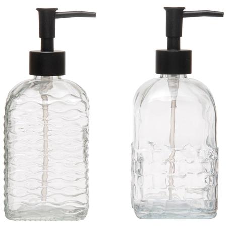 Pressed Glass Soap Pumps