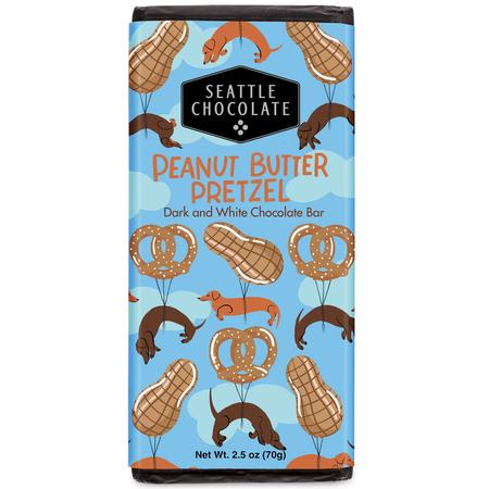 Seattle Chocolate Peanut Butter Pretzel Bar