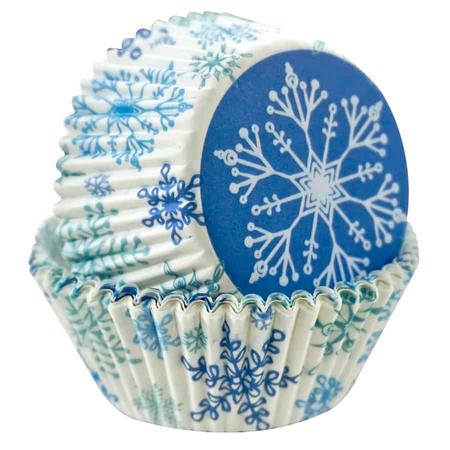 Snowflake Cupcake Baking Cups Pkg. 50