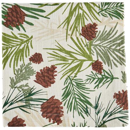 Pine Cone & Sprig Napkin