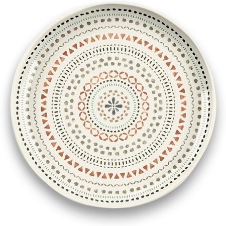 Desert Mandala Melamine Salad Plate