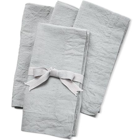 Threads Slub-Weave Napkin Grey