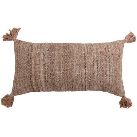 Striped Lumbar Pillow