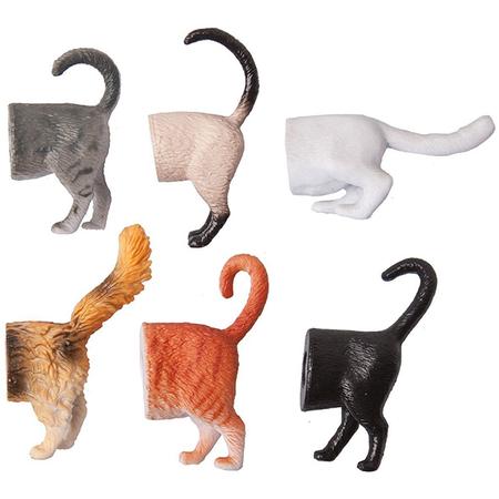 Cat Butt Magnets Set/6