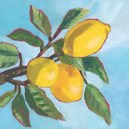 Paper Lunch Napkins Lemon Musee