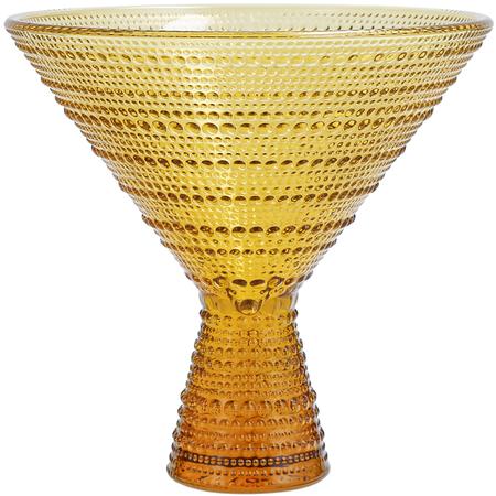 Jupiter Martini Glass Amber