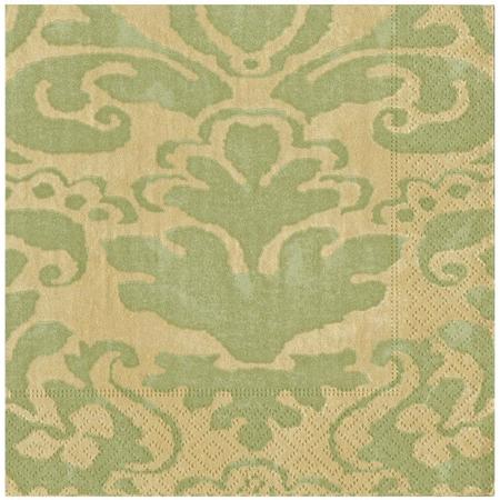 Paper Lunch Napkins Palazzo Green