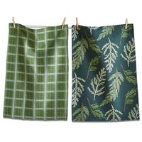 Juniper Sprig Kitchen Towels Set/2