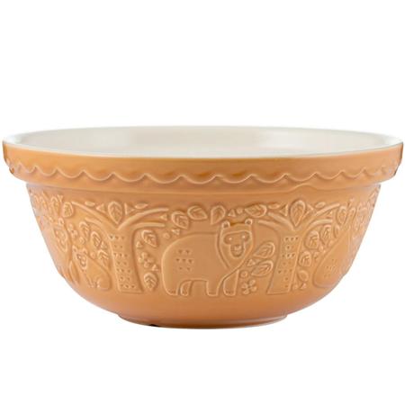 Mason Cash Bear Mixing Bowl 2-qt. Ochre