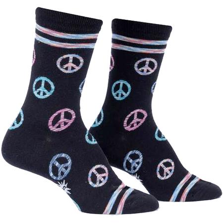 Women's Crew Socks Peace Of Mind