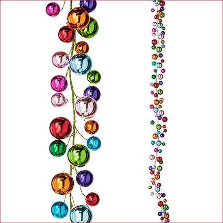 Multi-Color Ball Garland 72