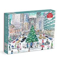 Snowfall On Park Avenue Puzzle