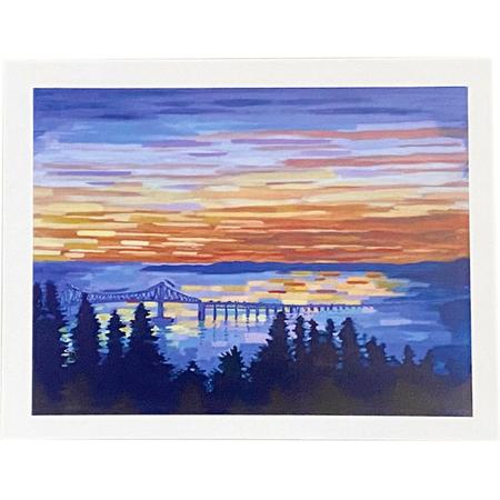 Christopher Bibby Greeting Card Astoria