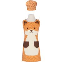 Kids' Apron & Hat Set Fox