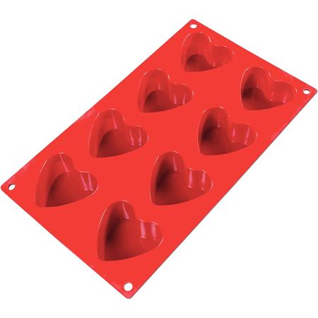 Silicone Heart Baking Pan