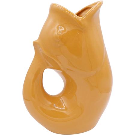 Gurgle Pot Pitcher Mustard