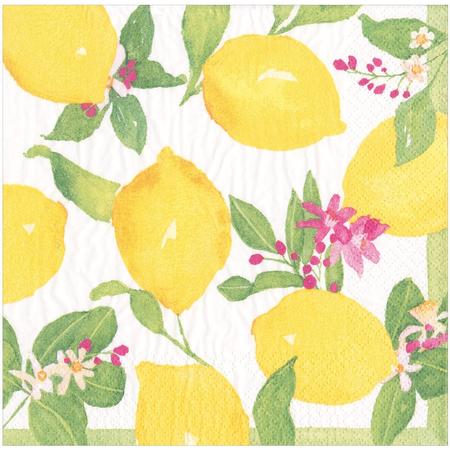 Paper Beverage Napkins Limoncello