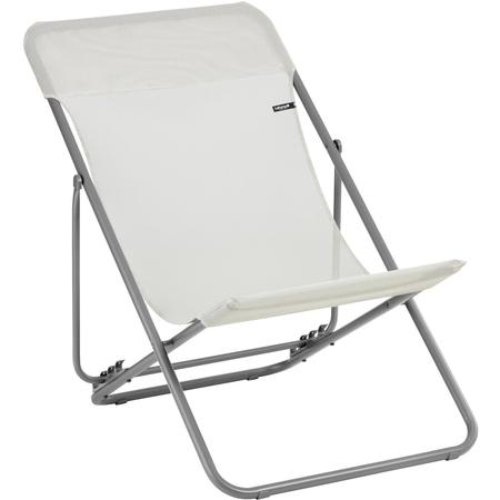 Lafuma Maxi Transat Folding Sling Chair Rye