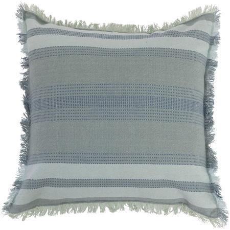 Fringed Woven Pillow