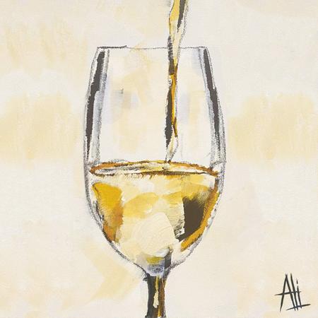 Paper Beverage Napkins Art Of White Wine