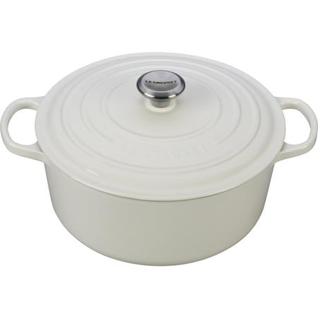 Le Creuset 7.25-qt. Round Oven White