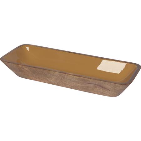 Ochre Rectangular Bowl