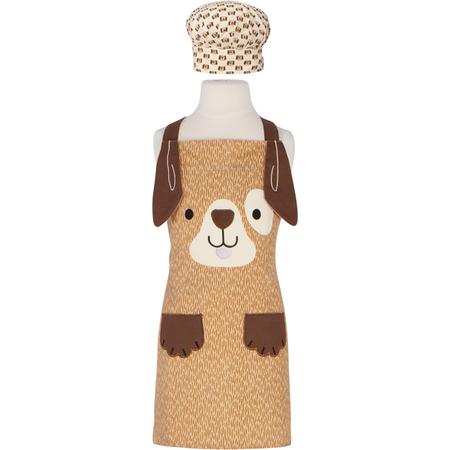 Kid's Apron & Hat Set Dog