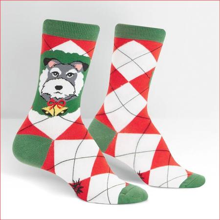 Women's Crew Socks Deck The Paws